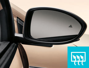 ELECTRICAL SIDE MIRRORS WITH DEFROST 